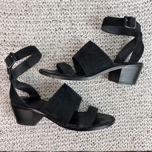 M4DE Sage Block Heel Open Toe Sandal